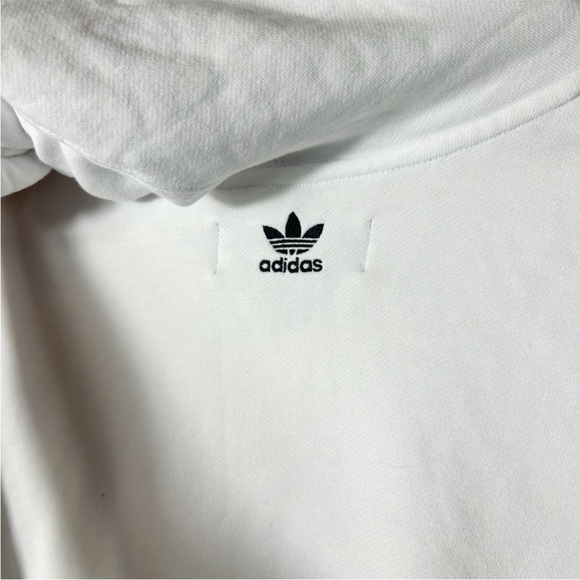 Adidas x Her Womens Cropped Boxy Hoodie Sz S - White - Picture 7 of 9